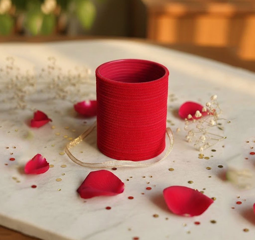 Resham 1 Top Quality Velvet Bangles